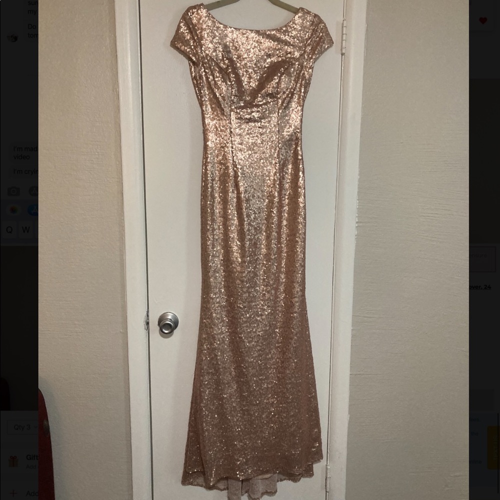 Sequin Gown